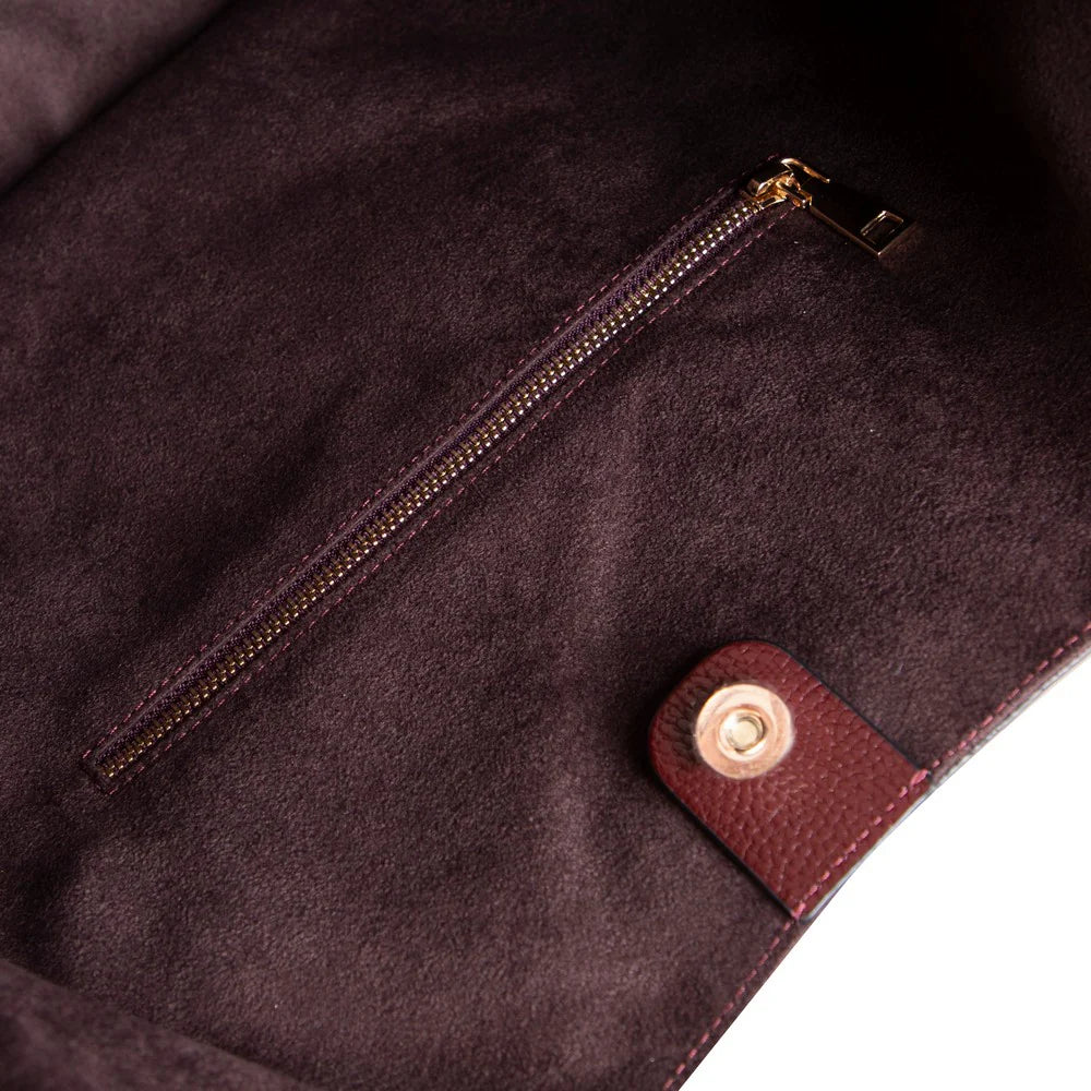 Carina suède lederen damestas