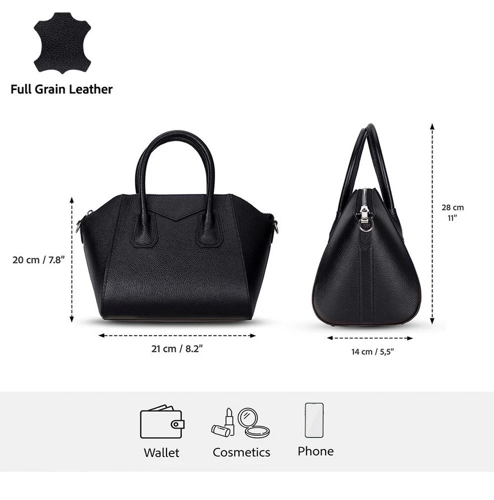 Leren Dameshandtas Lorenza, Klein