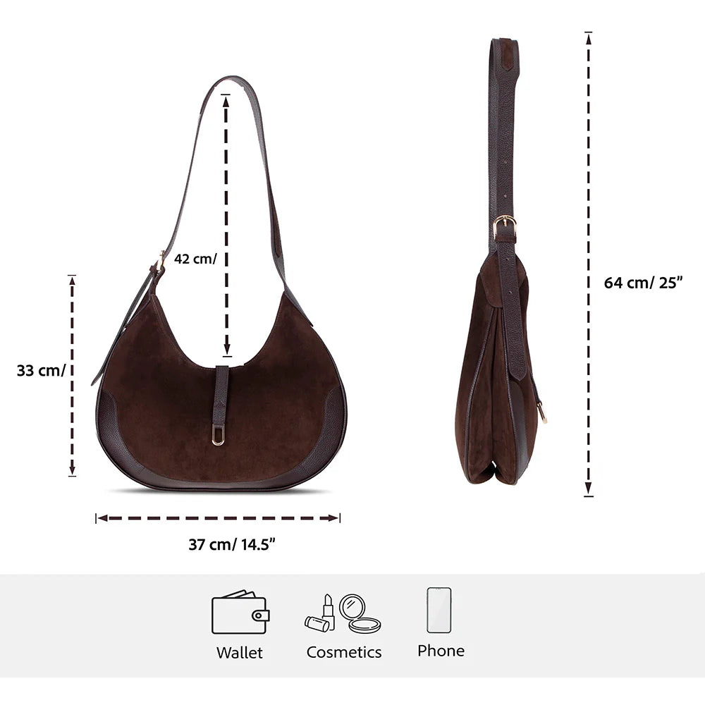 Rosa Dames Leren Tas