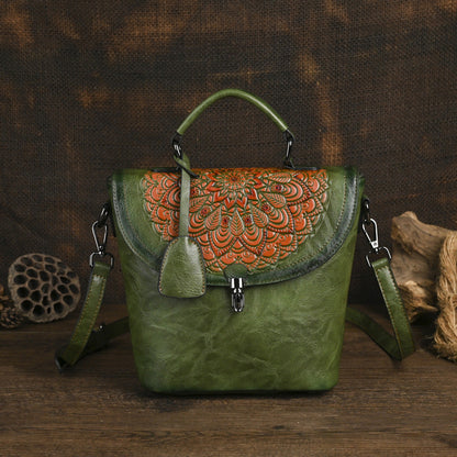 Dames Bucket Bag Van Imitatieleer Hand- En Crossbodytas