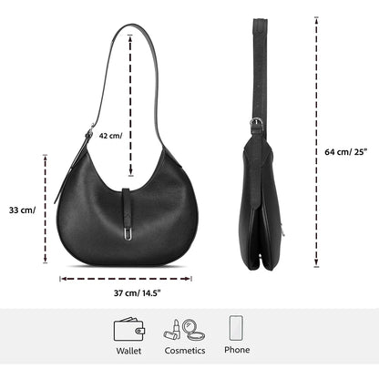 Rosa Dames Leren Tas