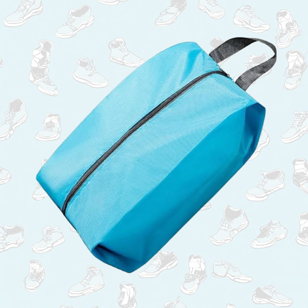 Compacte schoenenopbergtas die gemakkelijk mee kan op reis