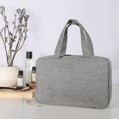 Compacte cosmetica-organizer voor overzichtelijk opbergen tijdens reizen