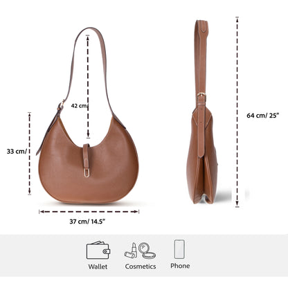 Rosa Dames Leren Tas