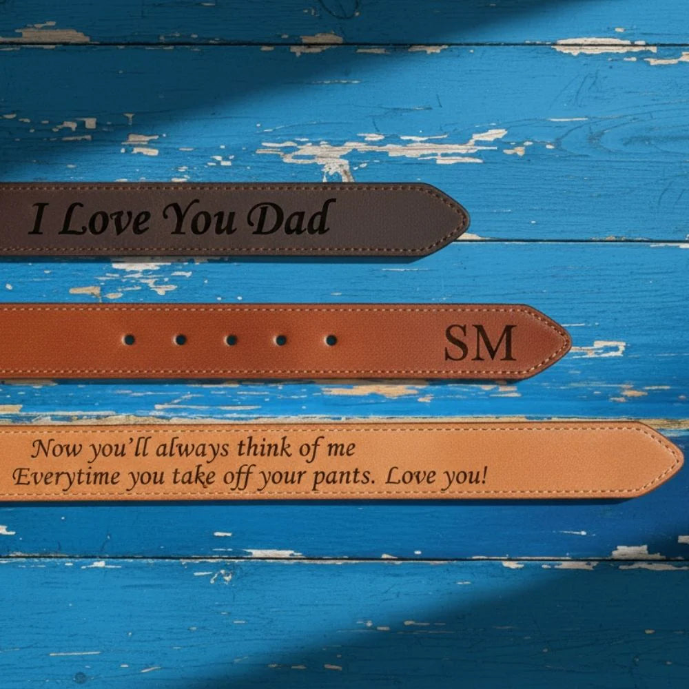 Urban Classic leren herenriem