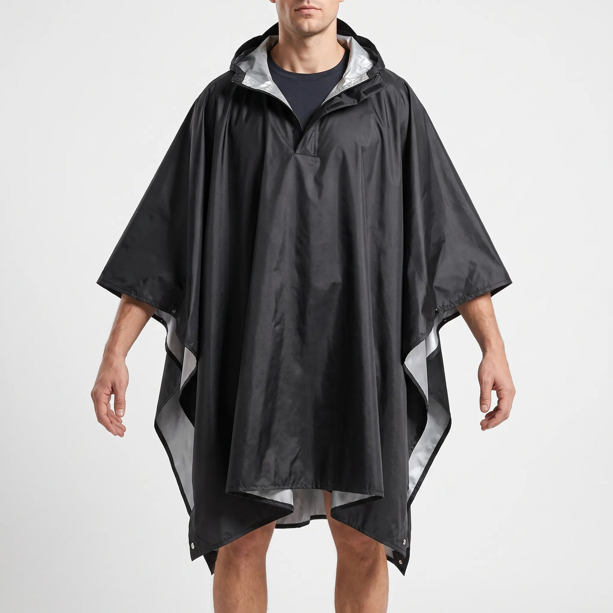 Lichtgewicht regenponcho voor wandelen en kamperen