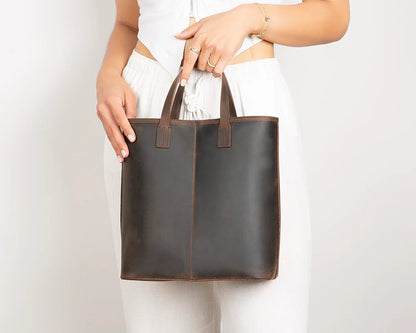 Valliro Leren Tote Tas