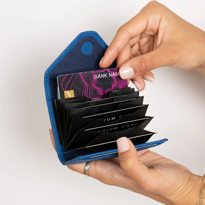 Interno leren kaarthouder