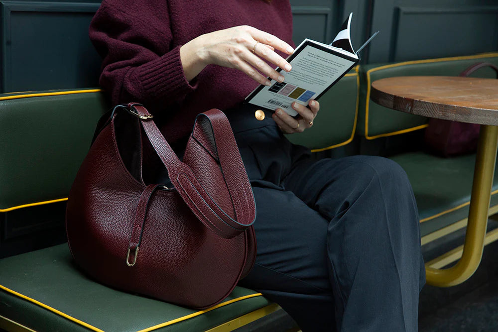 Rosa Dames Leren Tas