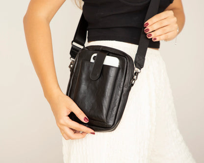 Pisa Leren Crossbody Tas