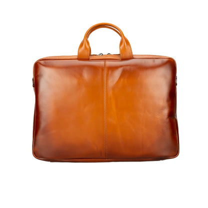 Apollo Leren Business Aktetas / Laptophoes 16"