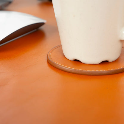 Divine Cup Lederen Onderzetter Set