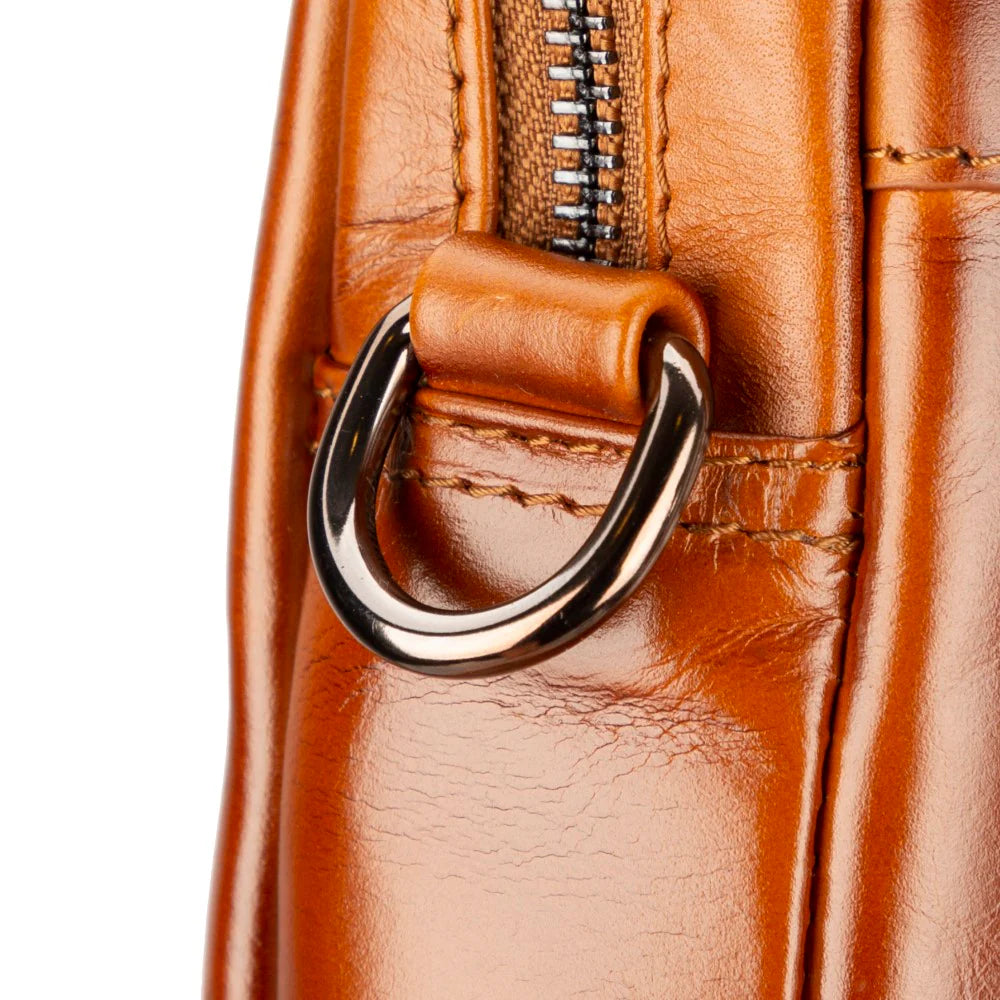 Apollo Leren Business Aktetas / Laptophoes 16"