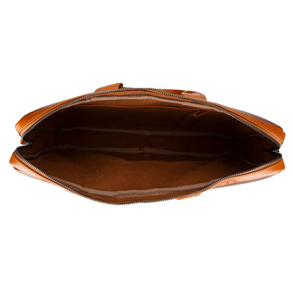 Apollo Leren Business Aktetas / Laptophoes 16"