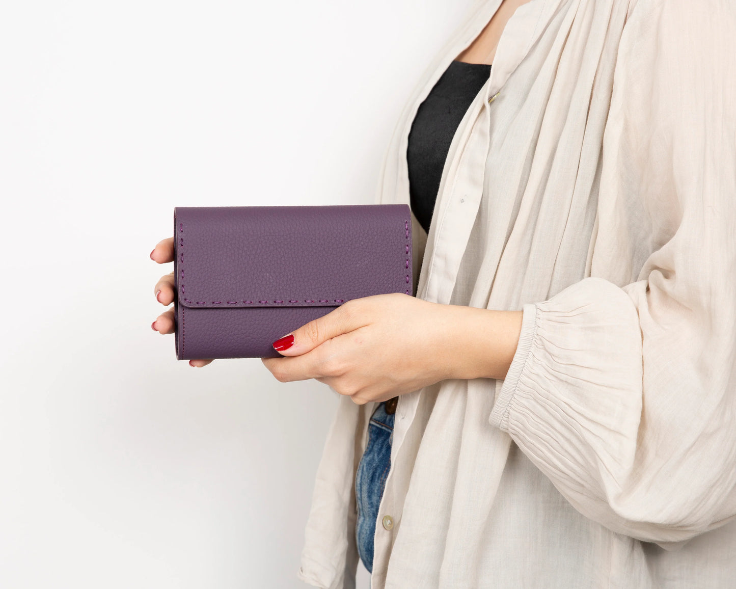 Linea Leren Dames Portemonnee