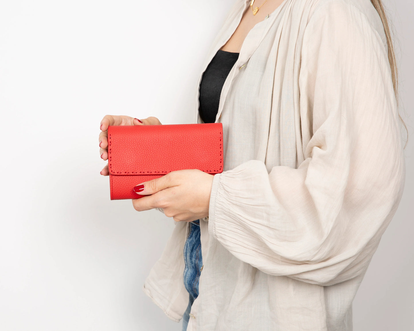 Linea Leren Dames Portemonnee