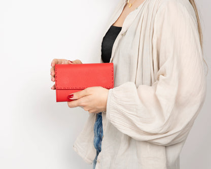 Linea Leren Dames Portemonnee