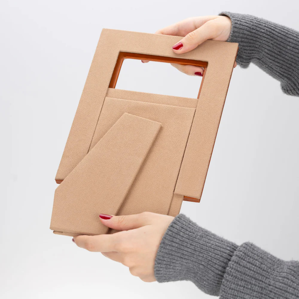 Lederen Fotolijst Echt Leer