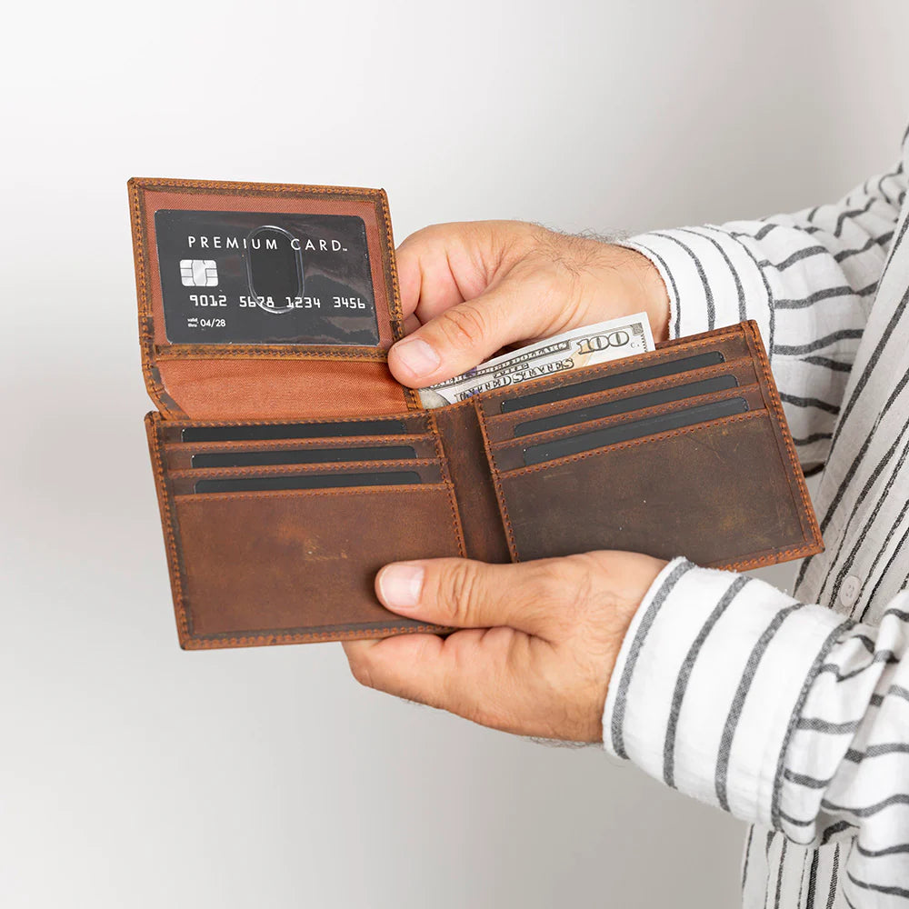 Leren Herenportemonnee