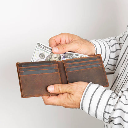 Leren Herenportemonnee