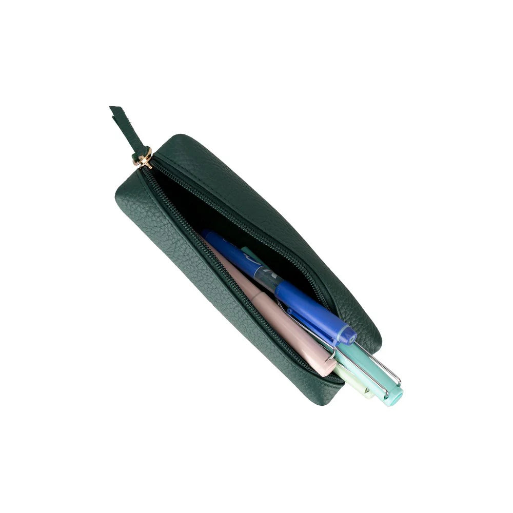 Multibox leren etui voor potloden