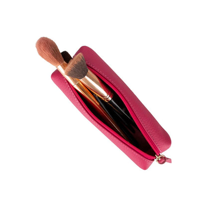 Multibox leren etui voor potloden