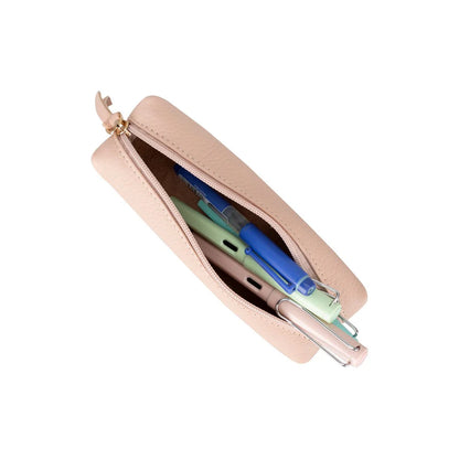 Multibox leren etui voor potloden