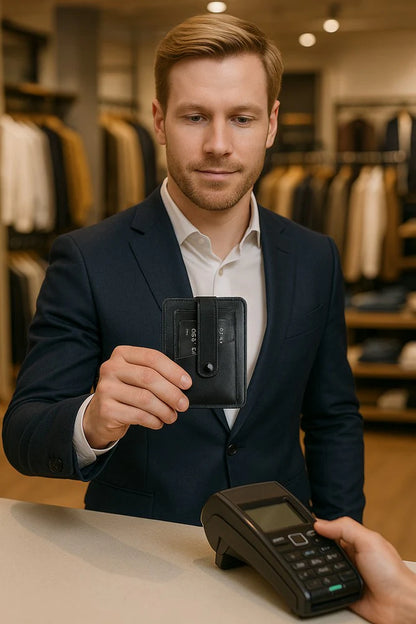 BLWL20 Leren Kaarthouder