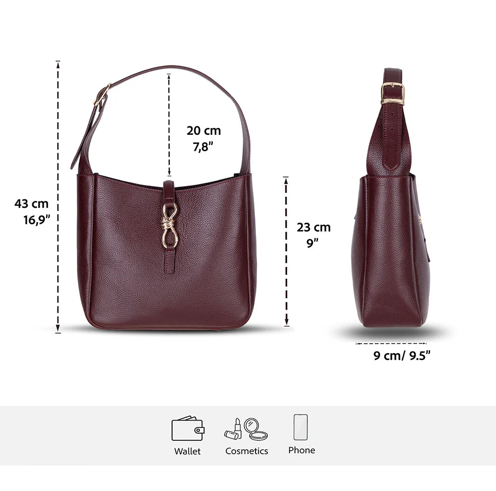 Azura Dames Leren Tas