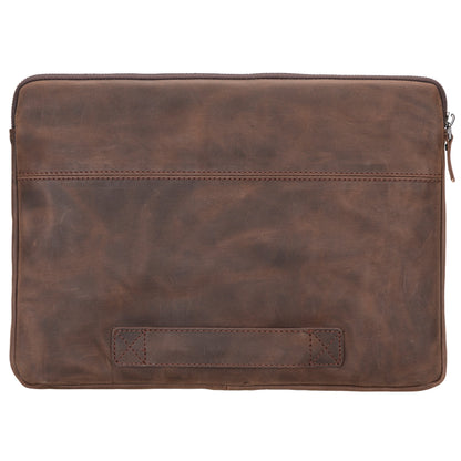 AWE Genuine Leather Sleeves Brown