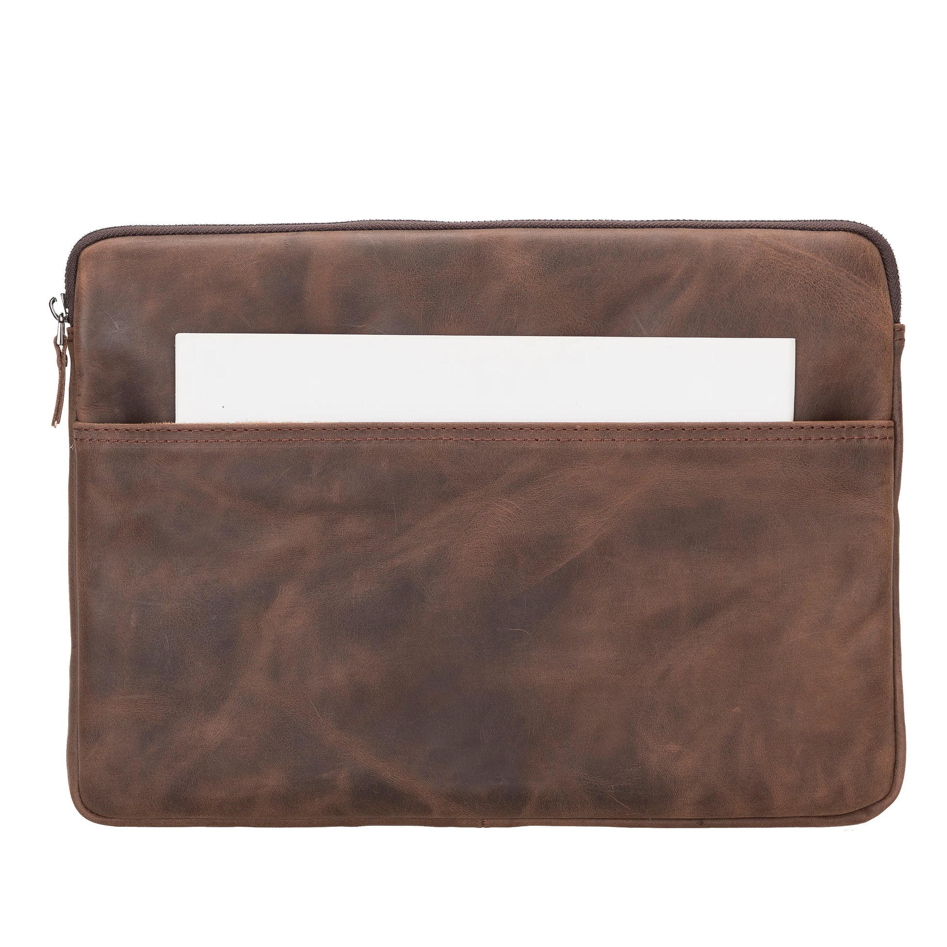 AWE Genuine Leather Sleeves Brown