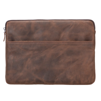 AWE Genuine Leather Sleeves Brown