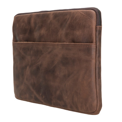AWE Genuine Leather Sleeves Brown
