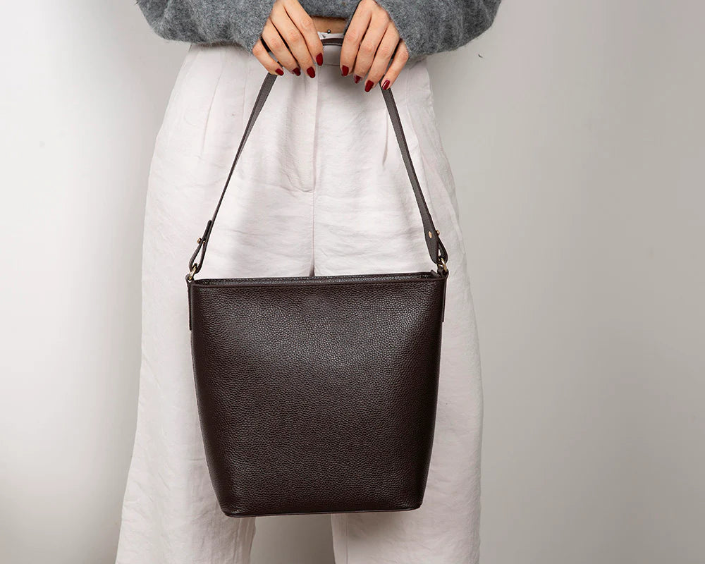 Elena Dames Leren Tas