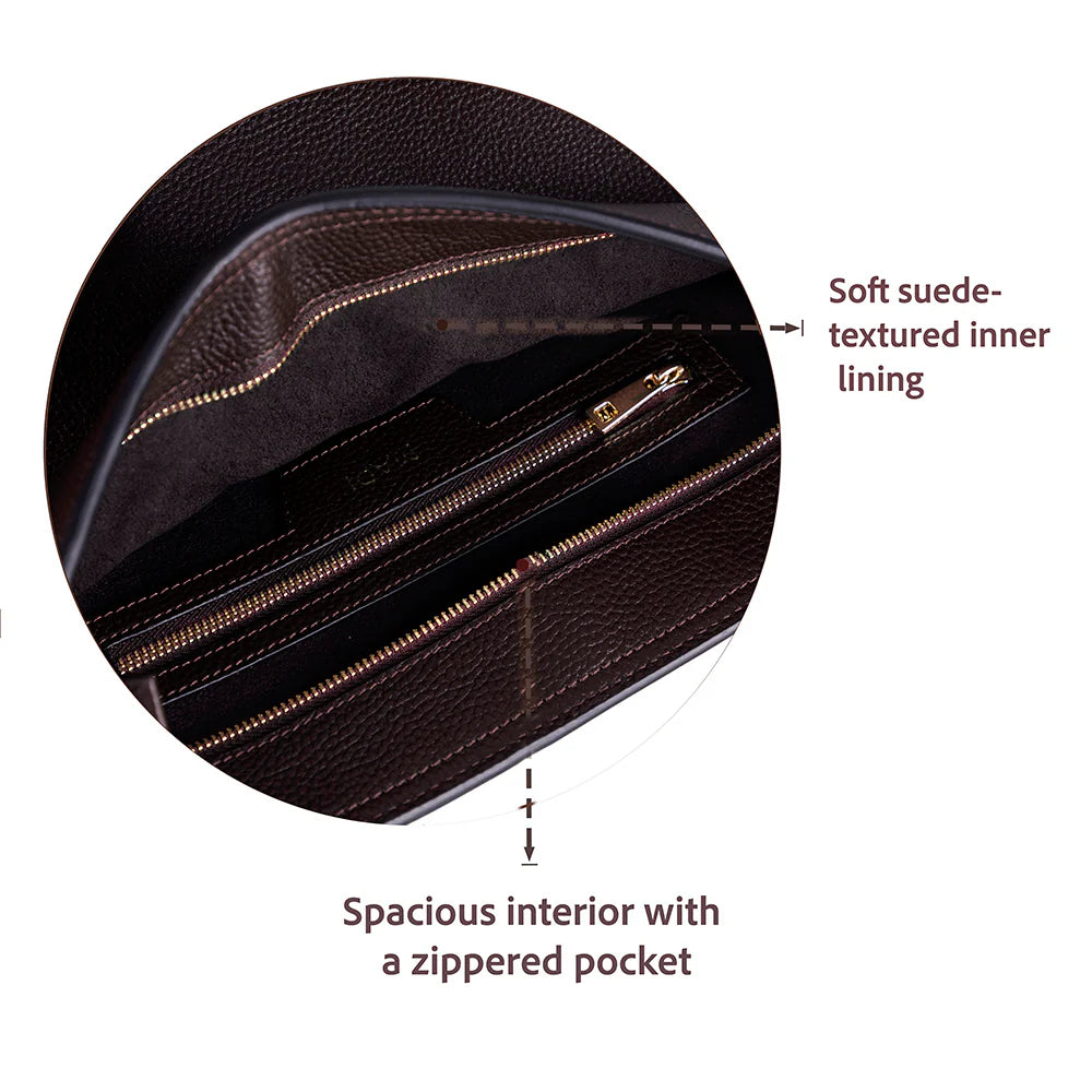 Elena Dames Leren Tas