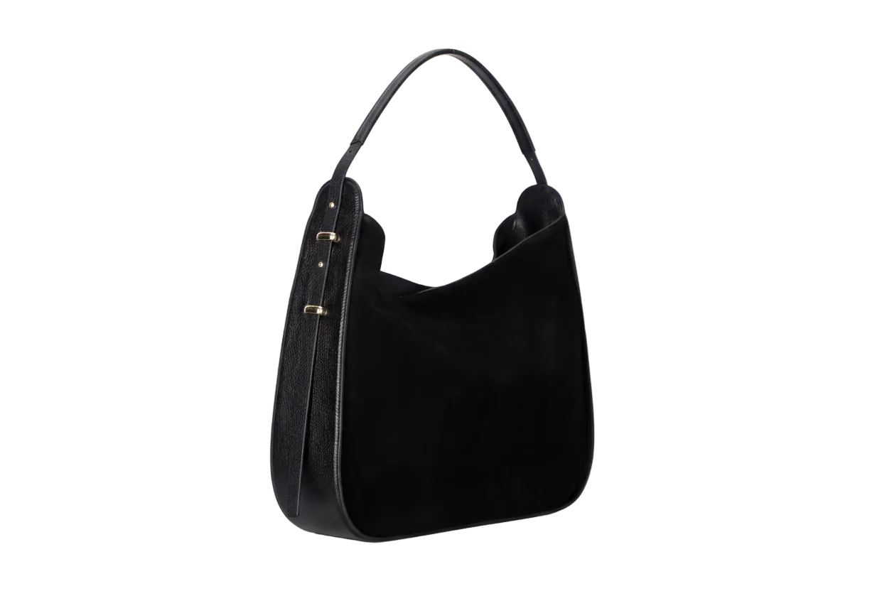 Carina suède lederen damestas