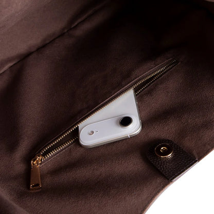 Carina suède lederen damestas