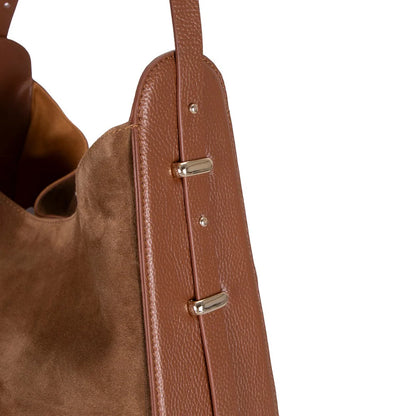 Carina suède lederen damestas