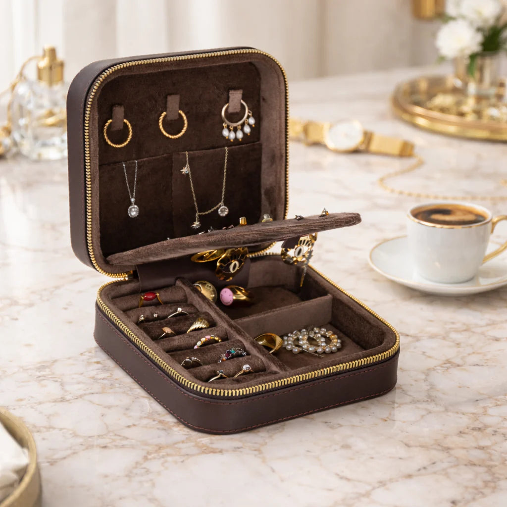 Amanda Lederen Sieradendoos, Medium