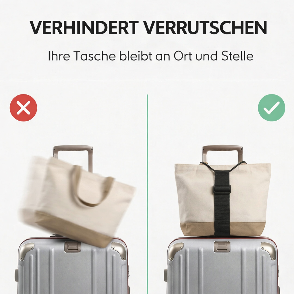 Tasaccessoire om je tas dichtbij te houden