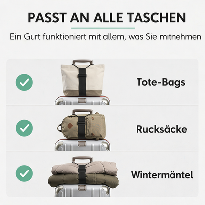 Tastether tasriem als praktisch reisaccessoire