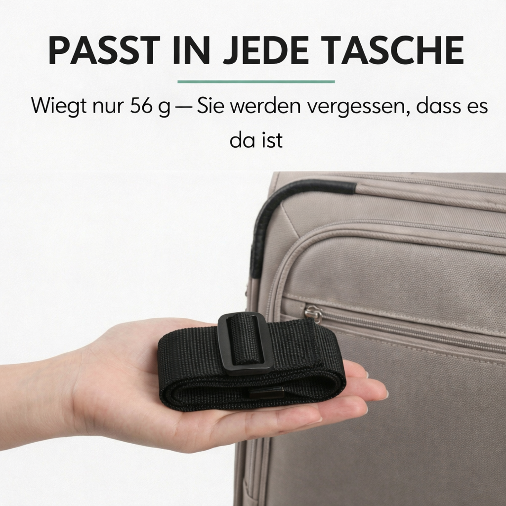 Tasriem voor meer gemak onderweg en op reis