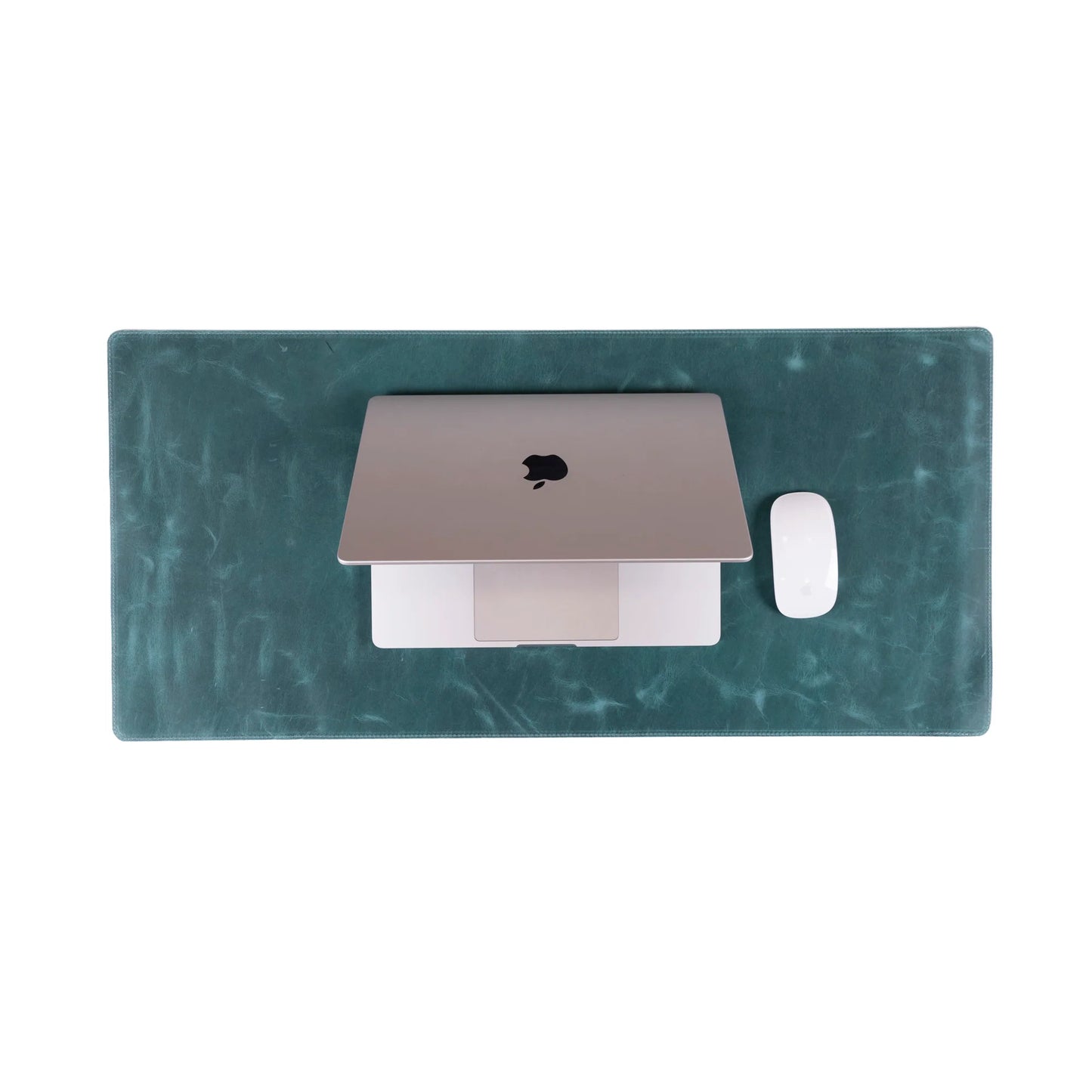 Grote bureaumat van natuurlijk leer