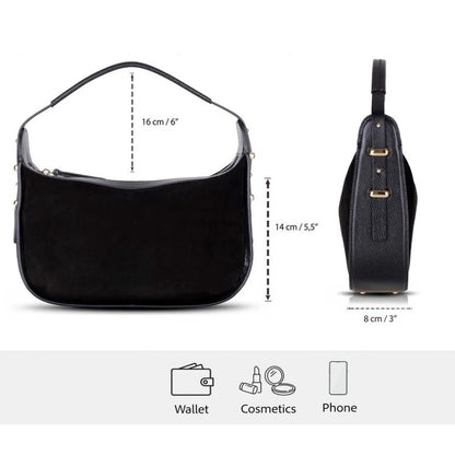 Dolcezza dames tas van suède leer