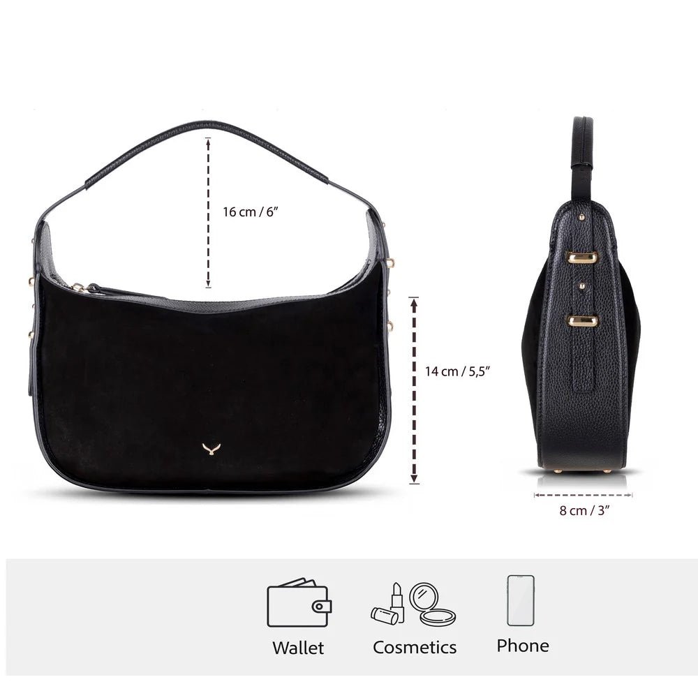 Dolcezza dames tas van suède leer