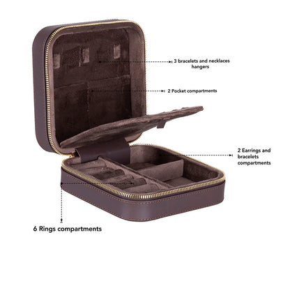 Amanda Lederen Sieradendoos, Medium