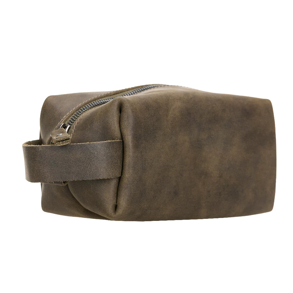 Eve Lederen Dopp Kit, Extra Groot