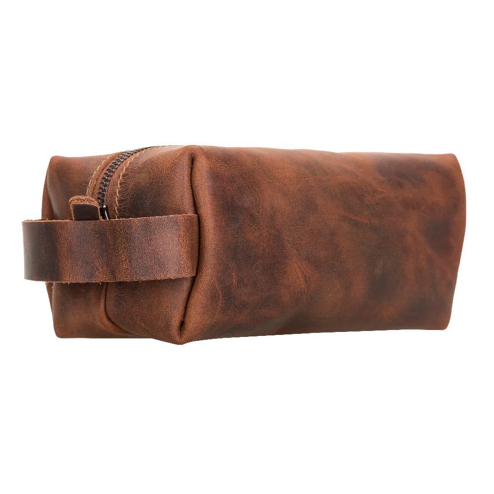 Eve Lederen Dopp Kit, Extra Groot