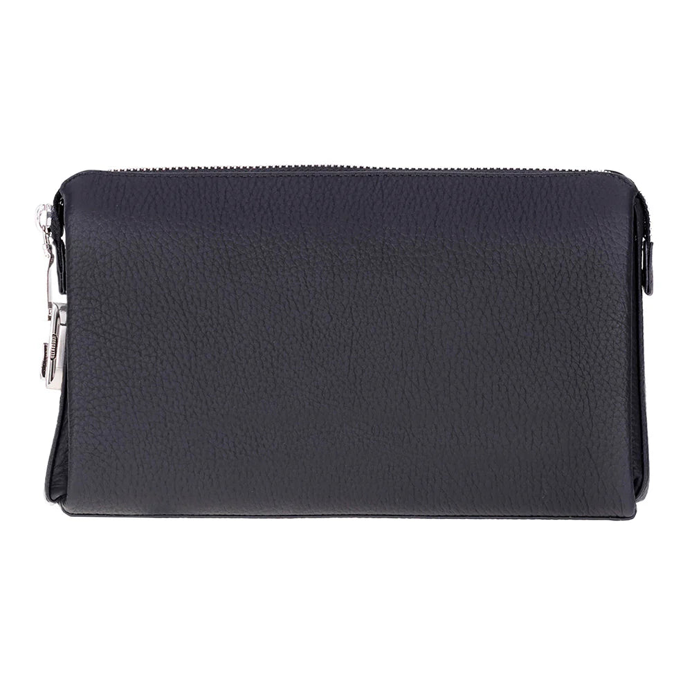 Lupus leren clutch tas