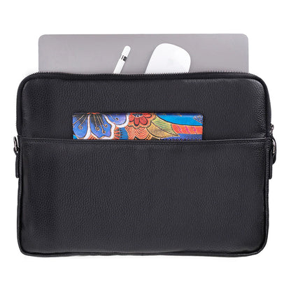 Leeds Slanke Leren Laptoptas / Tablethoes